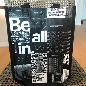Lululemon tote bag shopping bag each bag gym bag